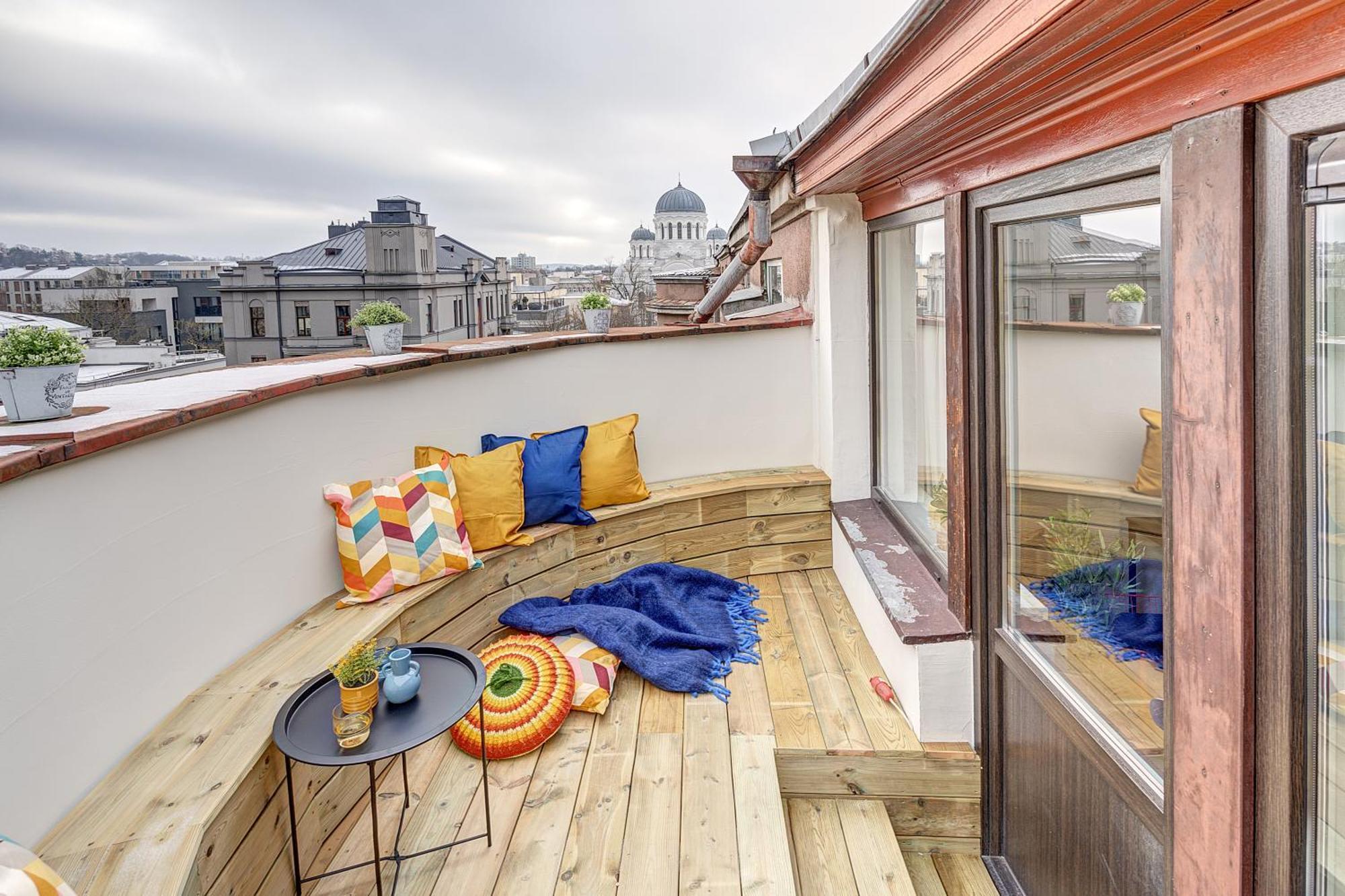 Funky Penthouse City Center Kaunas Eksteriør bilde