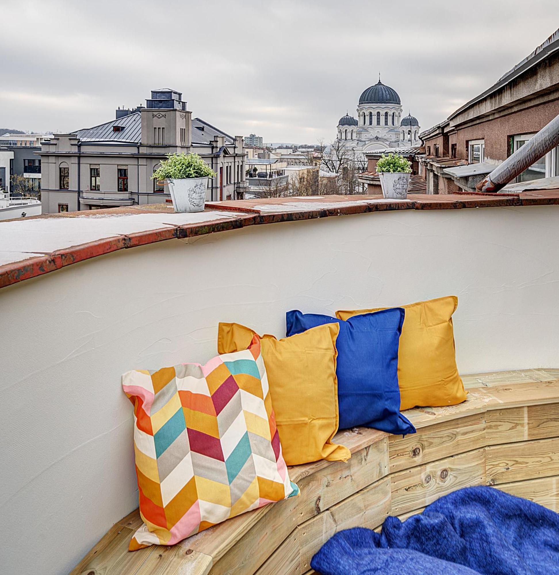 Funky Penthouse City Center Kaunas Eksteriør bilde